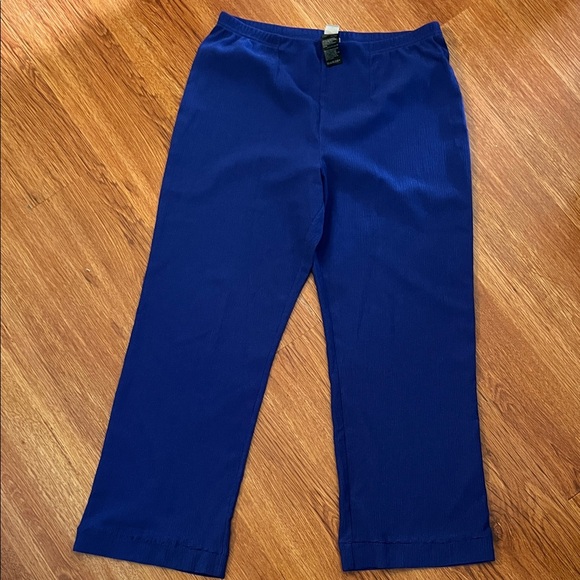 Chico's Blue and White Patterned Blazer - Picture 4 of 4